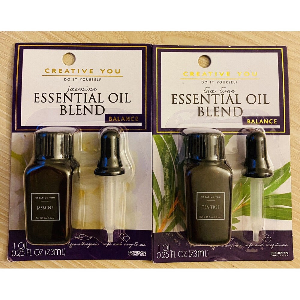 Creative You Do It Yourself Tea Tree  Essential Oil Blend BALANCE (SET of 2)